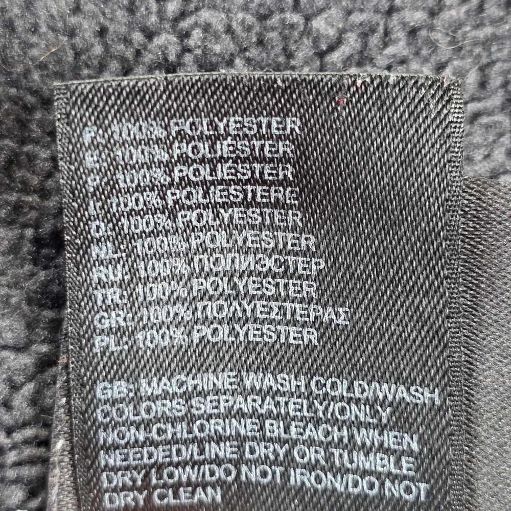 The‎ North Face Gordon Lyons Fleece Men XL Gray Quarter Zip Sweater Pullover